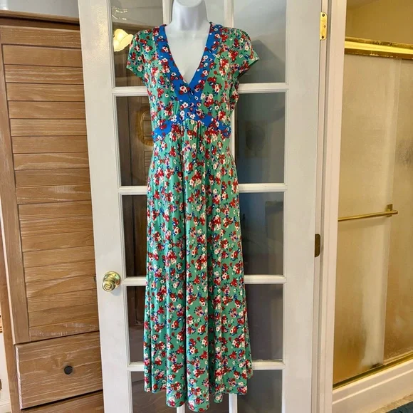 Boden Bias-Cut Jersey Midi Dress 6R NWT - Picture 6 of 13